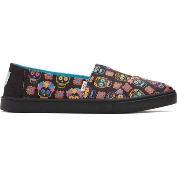Toms Other - Toms YOUTH Alpargata Dia De Los Muertos Cupsole (Glow in the Dark), Size 13.5
